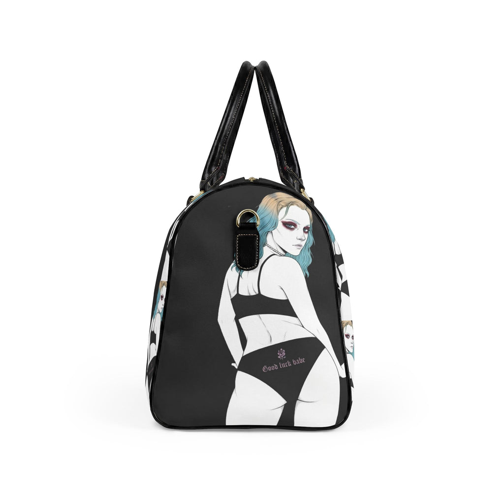 Good Luck Babe™ 💋Faux Leather Travel Bag