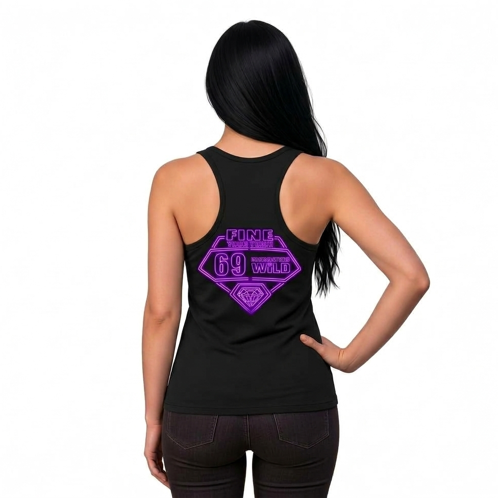 69 Must Hit This! Women's Racerback Tank Top. 69Purp™