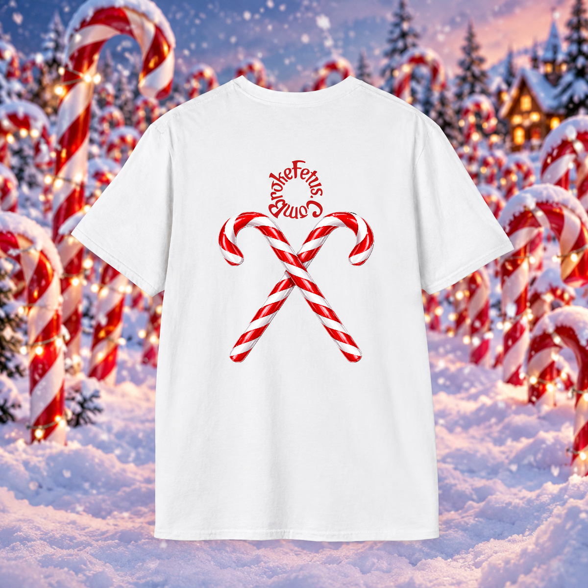 Merry F@#king Christmas! Casino WiseGuy White T-Shirt
