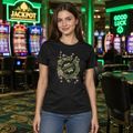 Raining Nickels Women's Tee Just Say Yes! Degenerate Gambling!