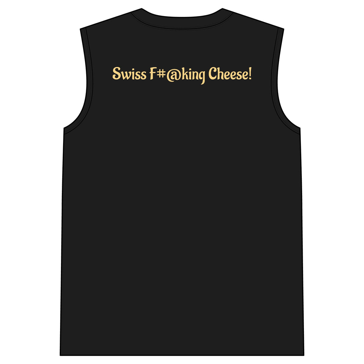 I'll Turn You Into Swiss Cheese! Casino WiseGuy™ Sleeveless Tee