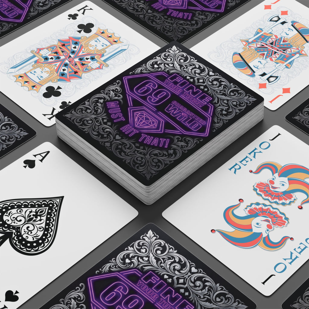 69 Must Hit That! Playing Cards - Your turn! 69Purp™
