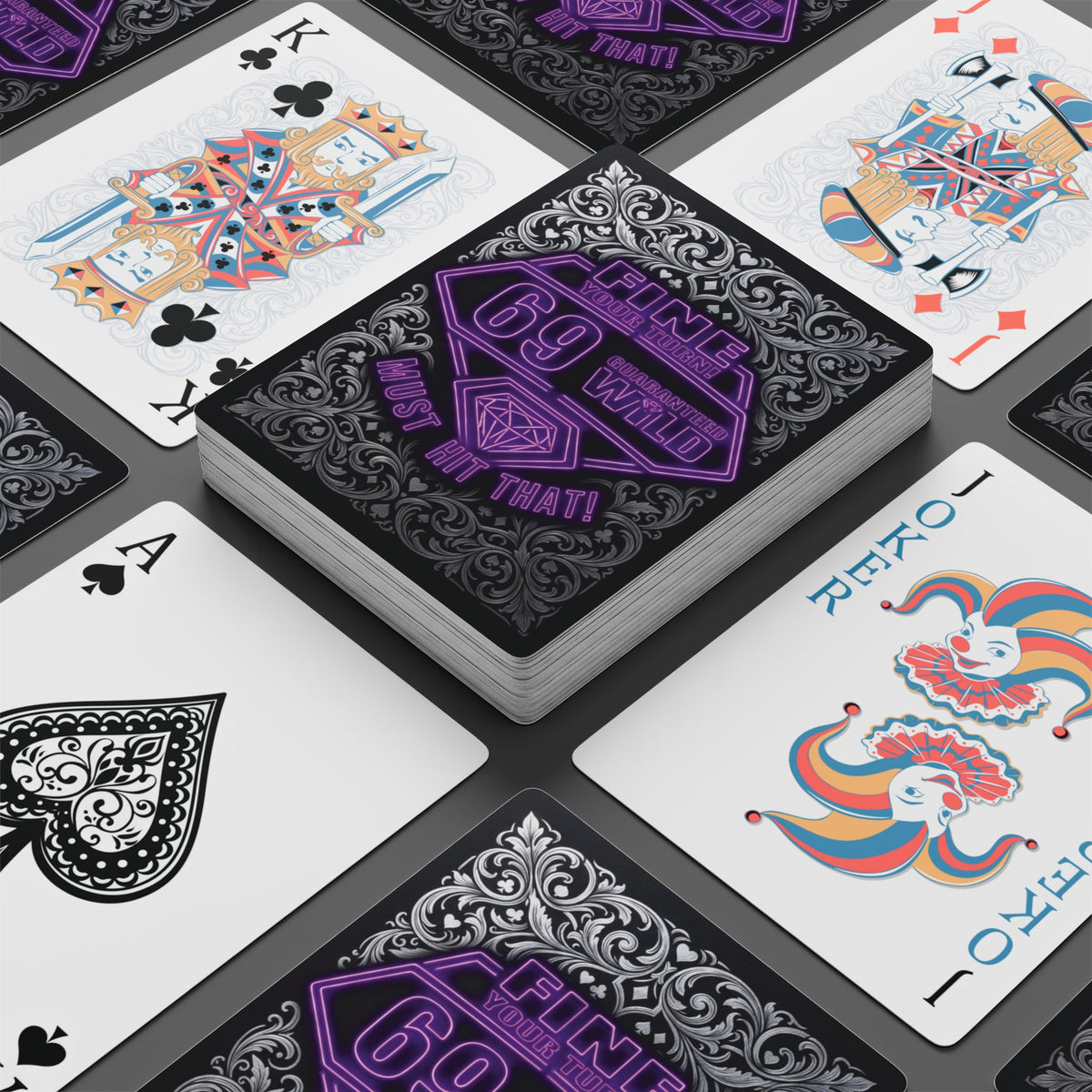 69 Must Hit That! Playing Cards - Your turn! 69Purp™