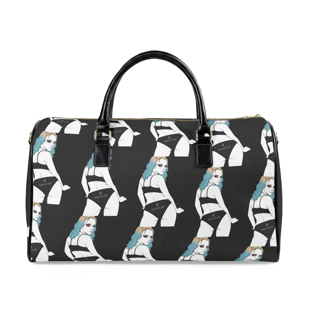 Good Luck Babe™ 💋Faux Leather Travel Bag