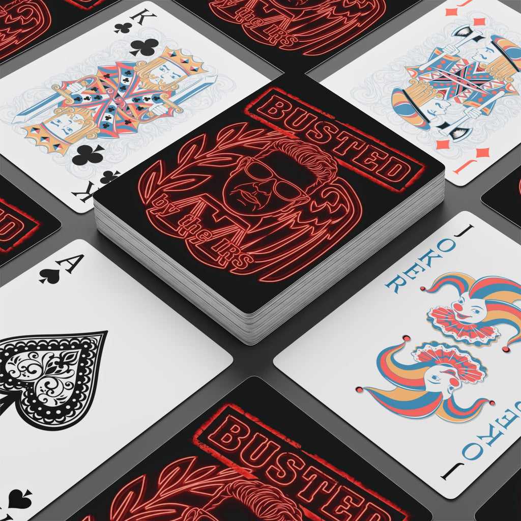 BUSTED by the IRS Casino WiseGuy™ Playing Cards
