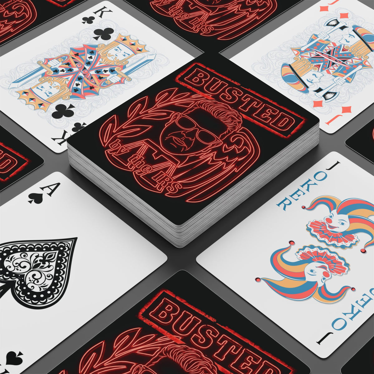 BUSTED by the IRS Casino WiseGuy™ Playing Cards