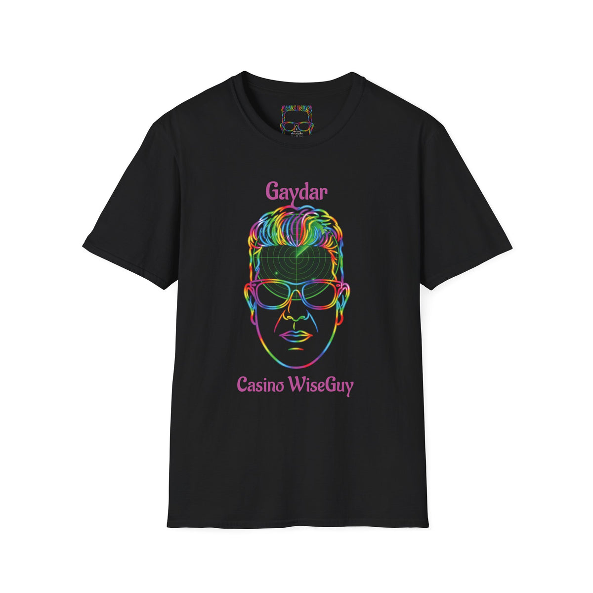 Gaydar T-Shirt Casino WiseGuy™