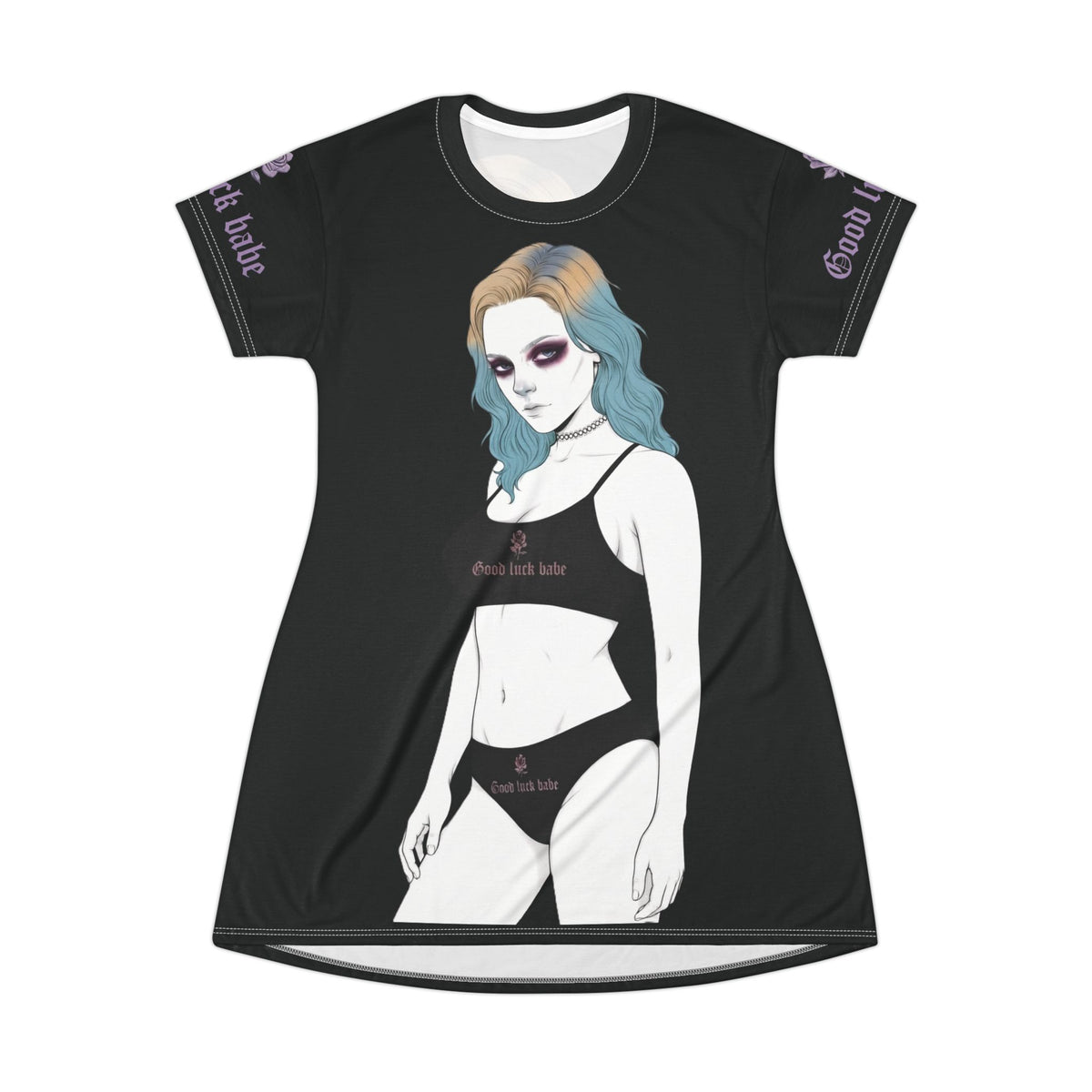 Good Luck Babe™ 💋 T-Shirt Dress 💋 Super Cute!