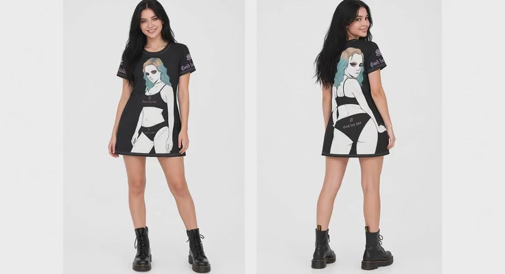 Good Luck Babe™ 💋 T-Shirt Dress 💋 Super Cute!